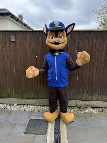 Chase from paw - patrol, mascot